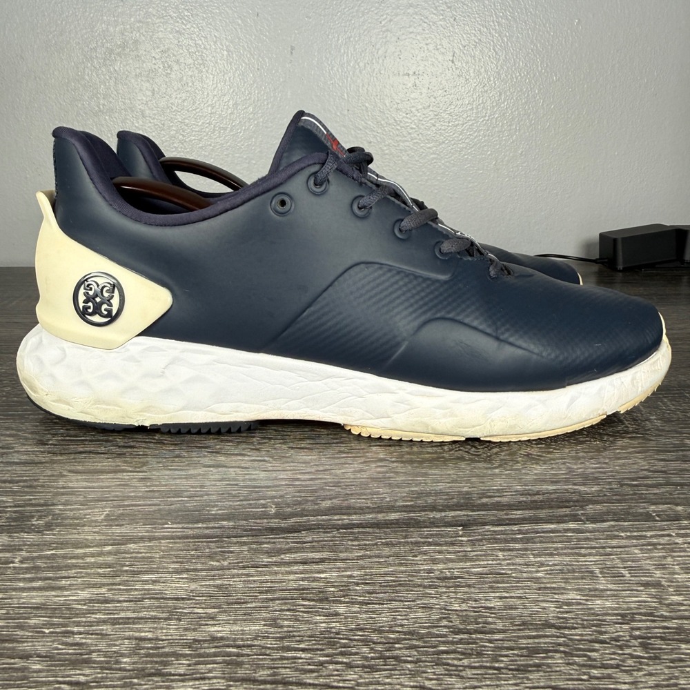 G/FORE MG4+ Golf Shoes Mens 11.5 Twilight Navy Blue Spikeless G4MC0EF26